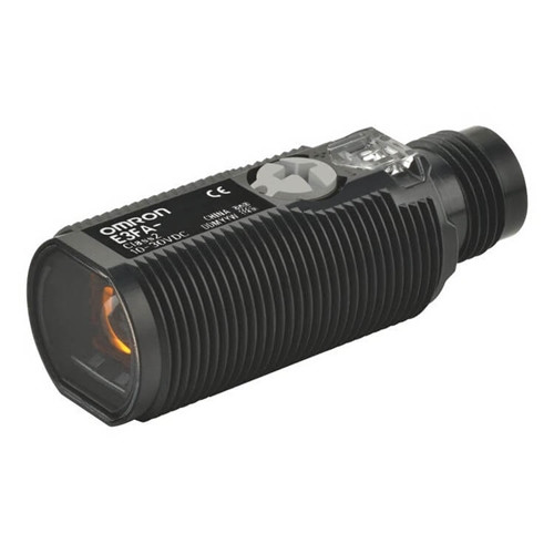E3FARN22 OMRON PHOTOELECTRIC SENSORM18 AXIAL BODY, CP-AXIAL RETRO-REFLECTIV E, 0-500MM, NPN, M12 CONNECTOR