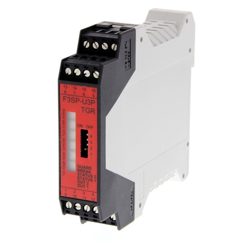 F3SPU3PTGR OMRON CONTROLLER FOR 2 X EF3S SAFETY SENSOR
