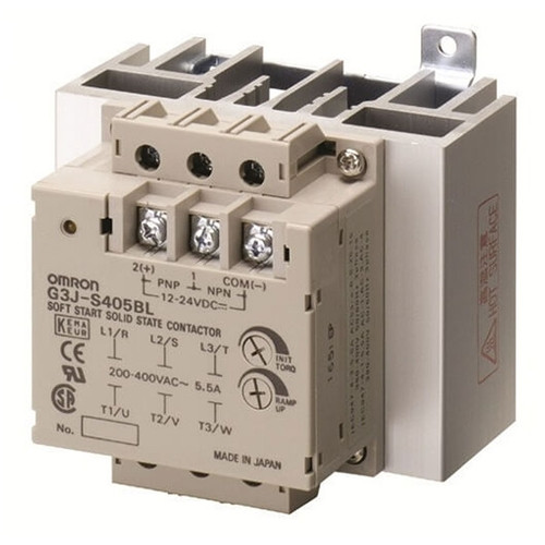G3JS405BL1224DC OMRON SOFT START SOLID STATE CONTACTOR 400VAC