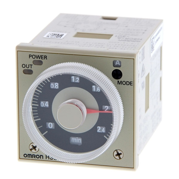 H3CRAPAC2448DC OMRON TIMER, PLUG-IN, 11 PIN, 1/16DN (48x48MM)VOLTAGE INPUT, MULTIFUNCTION, 0.05S-300H , DPDT 5AFULL PART NUMBER: H3CRAPAC2 448DC1248OMI