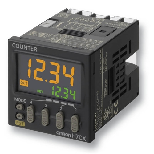 H7CXA11SD1N/24VACDC OMRON COUNTER 6 DIGIT 24VAC/DC(Requires 11 Pin Socket)