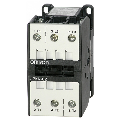 J7KN62230 OMRON Contactor 3P 62A/32Kw AC3 (120A AC1) 230VAC