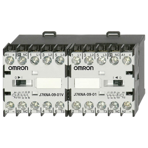 J7KNA0901/R24VS OMRON REVERSING CONTACTOR 4KW 9A 24V DC COIL