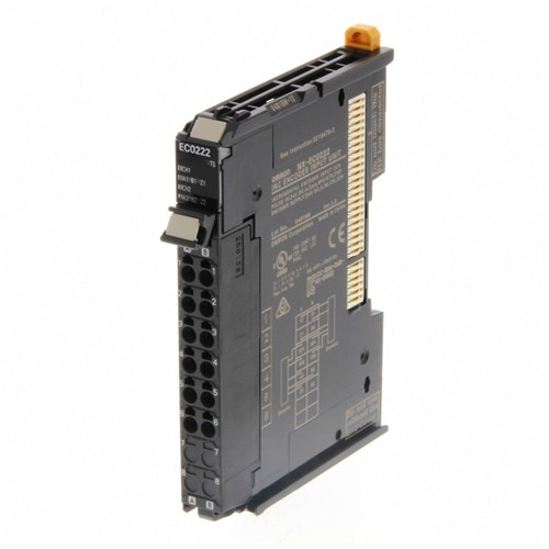NXEC0222 OMRON 2X INCREMENTAL ENCODER PNP INPUTSPhases A and B: Single-phase 500 kHz (ph ase difference pulse Input x4: 125 kHz), Phase Z: 125 kHz, screwless push-in con nector, 12 mm wide
