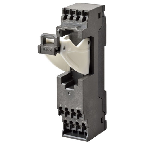 P7SA10FNDPUDC24 OMRON Socket,Din rail/surface mounting,10 pin,push-in terminals, for G7SA 4 pole relay s,LED indicator