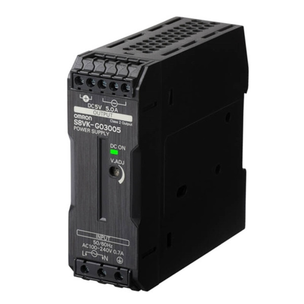 S8VKG03005 OMRON POWER SUPPLY PLASTIC CASE 30W 5VDC 6A OUTPUT