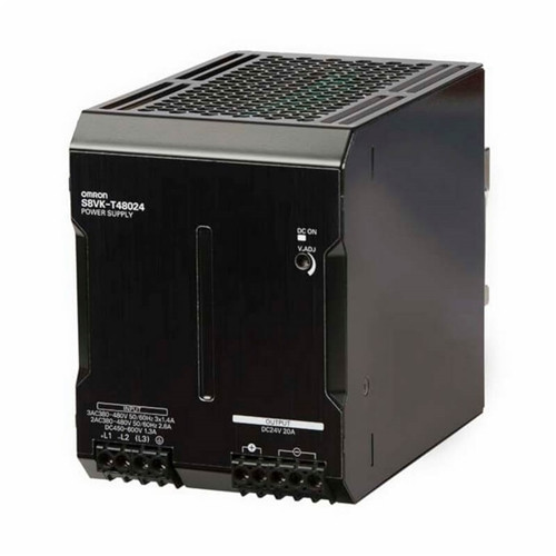 S8VKT48024 OMRON 3-PHASE PSU 480W 24VDC 20A2-PHASE AND 3-PHASE 380 T0 480VAC / 450 TO 600VDC