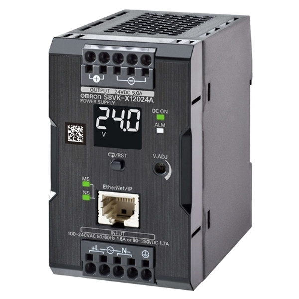 S8VKX12024AEIP OMRON POWER SUPPLY 120W 24VDC ETHERNET AND
