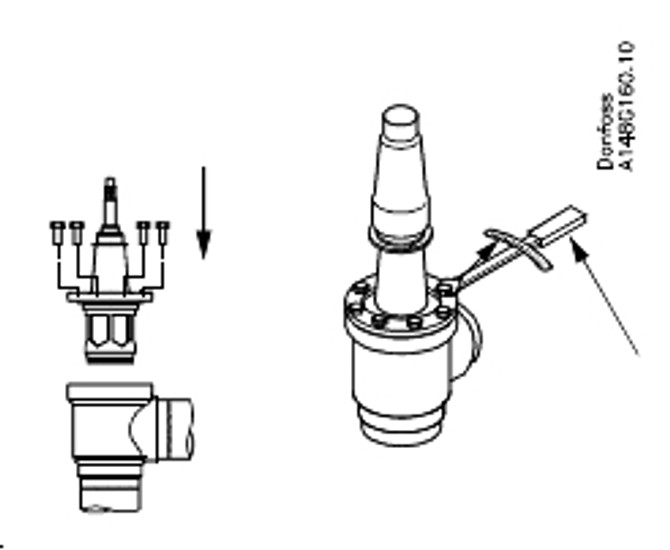 148B5802 Danfoss Check & stop valve, SCA-X 65 - automation24h