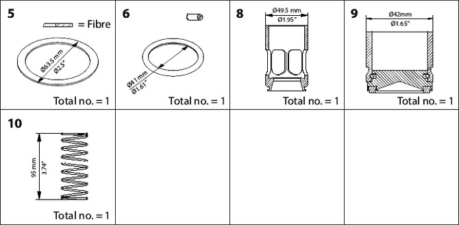 148B6169 Danfoss Overhaul kit, CHV 50 - automation24h