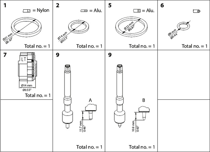 148B6174 Danfoss Overhaul kit, REG 10 - automation24h