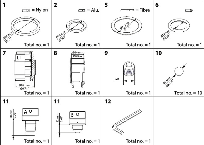 148B6175 Danfoss Overhaul kit, REG 15-20 - automation24h