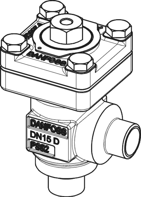 148B5245 Danfoss Strainer housing, FIA 15 - automation24h