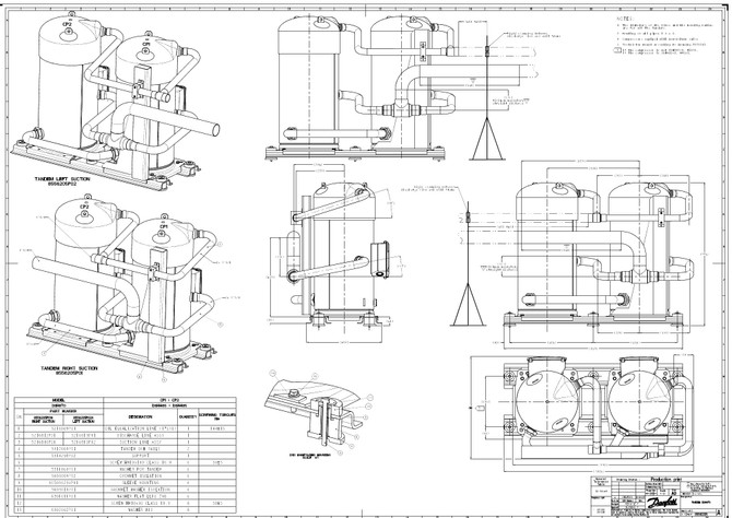 120H1190 Danfoss Scroll compressor, DSH105A4ALB - automation24h