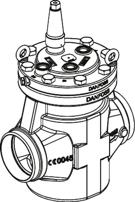 027H7140 Danfoss Pilot operated servo valve, ICS 125 - automation24h