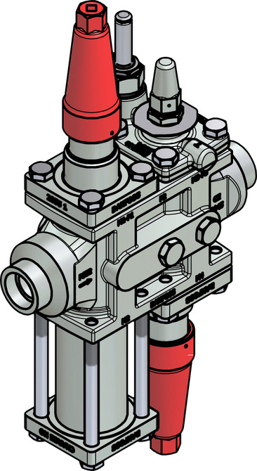 027L4064 Danfoss Valve station, ICF 25-4-9 - automation24h