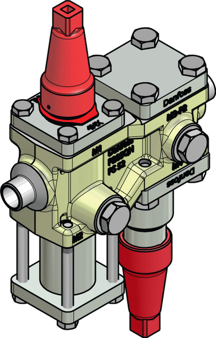 027L4549 Danfoss Valve station, ICF 15-4-10HRB - automation24h