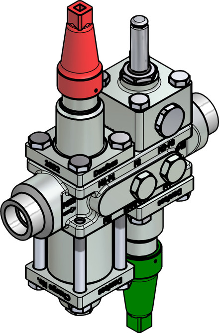 027L4550 Danfoss Valve station, ICF 15-4-18H - automation24h