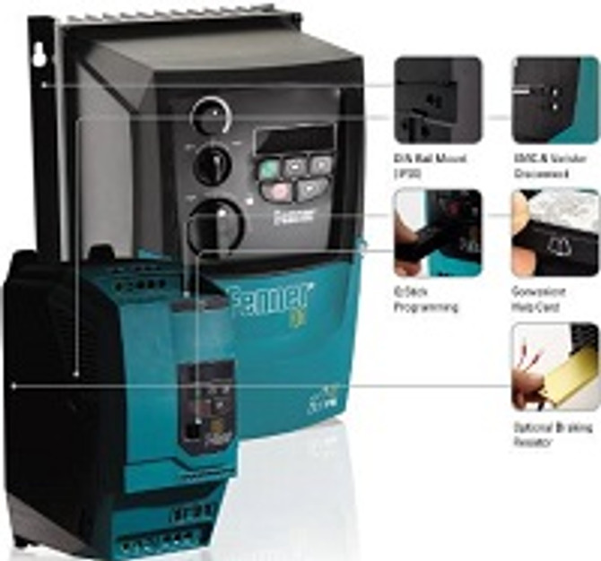 572B40P7 - Fenner frequency drives QD:E general purpose series