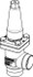 148B5402 Danfoss Hand operated regulating valve, REG-SA 25 - Invertwell - Convertwell Oy Ab