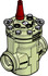 027H7162 Danfoss Pilot operated servo valve, ICS 150 - automation24h