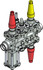 027L4026 Danfoss Valve station, ICF 25-6-3RA - automation24h