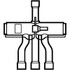 061L1217 Danfoss 4-way reversing valve, STF - automation24h