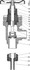 148B5200 Danfoss Shut-off valve, SVA-S 15 - automation24h