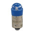 A22NZLAC OMRON Pushbutton accessory A22NZ, Blue LED Lamp 24Pushbutton accessory A22NZ, Blue LED Lam p 24 VAC/DC