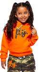 First Love Yourself (fly.) Kids Camo Print Orange Hoodie First Love Yourself (fly.) Kids Camo Print Orange Hoodie