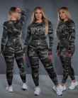 Be BOLD Black Camo Legging Outfit