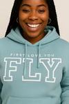 FLY STATE Hoodie Set – Glacier Blue Edition FLY STATE Hoodie Set – Glacier Blue Edition