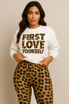 Signature Leopard Crew Set