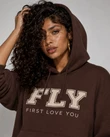 FLY State Hoodie Set – Chocolate Mocha Edition