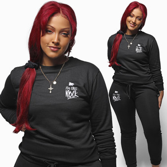 LOVE MYSELF CLOTHES NEW Fly Girls Rock All Day Crew Outfit