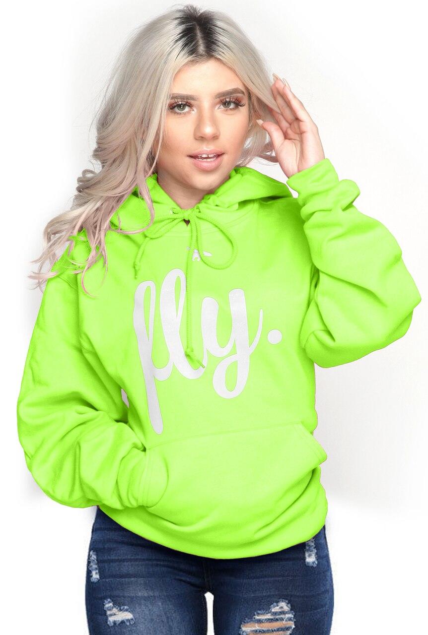 Neon hoodie Clearance