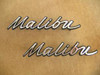 1967 Malibu Script Dash Emblem