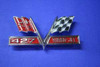 1965-67 427 Turbo Jet Fender Flags (Pair)