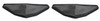 1969-72 Chevelle Roof Rail Window Guide Plates (pair)