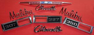 1968 Malibu Emblem Kit Ausley S Chevelle Parts