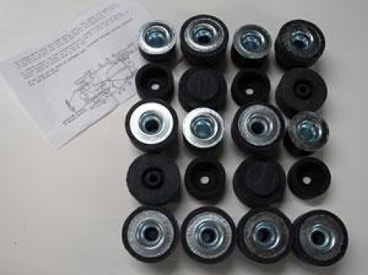 1968-72 Body Mount Bushings (Convertible)