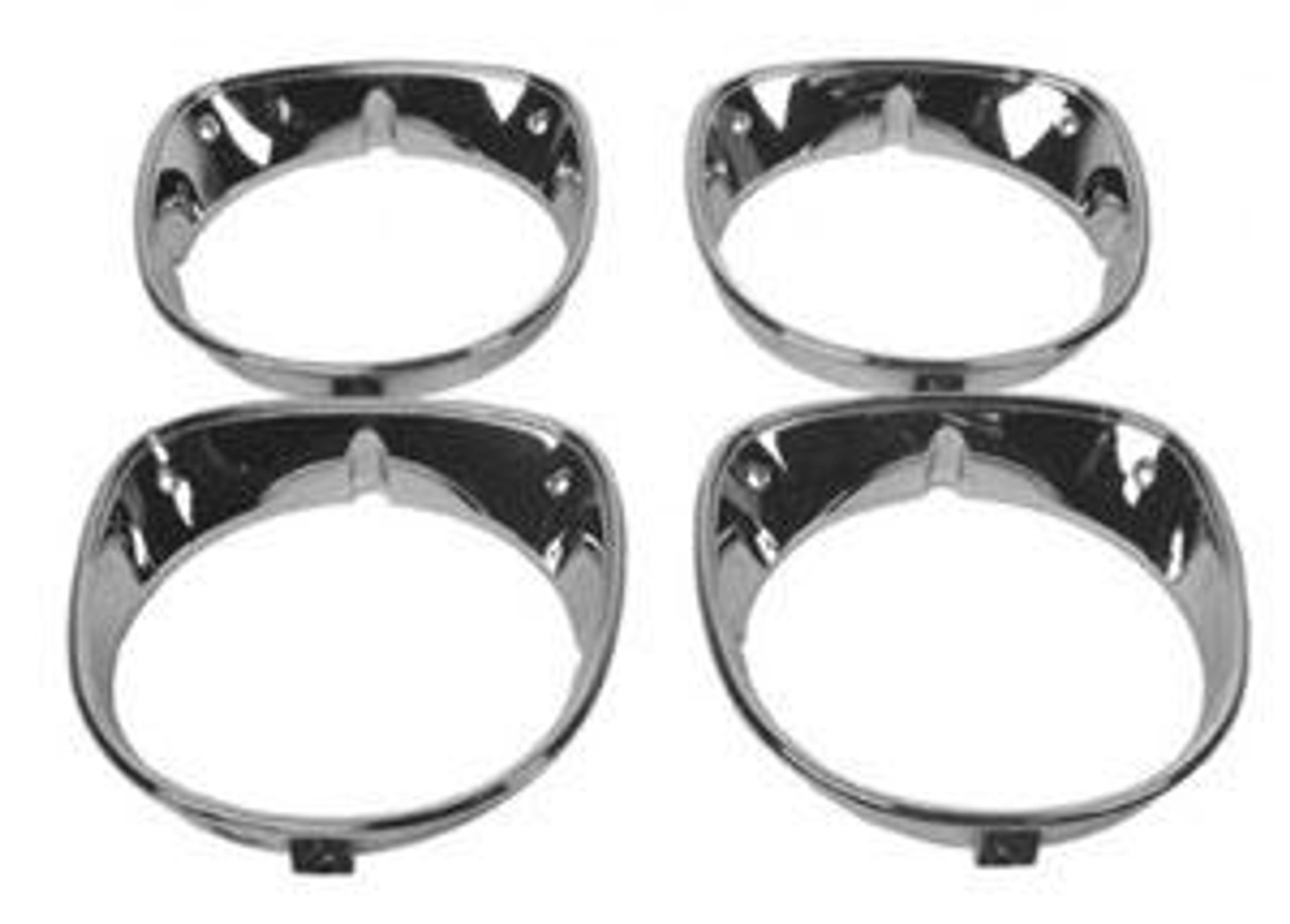 1970 Headlight Bezels (Set of 4)