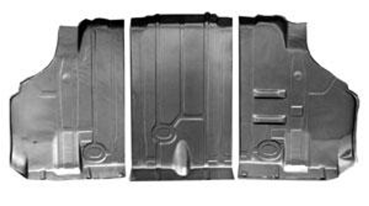 1968-72 Trunk Floor Pan Kit (3 Pieces)