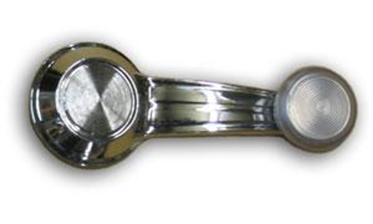 1968-72 Chevelle Or El Camino Inside Window Handles with Clear Knobs (Each)