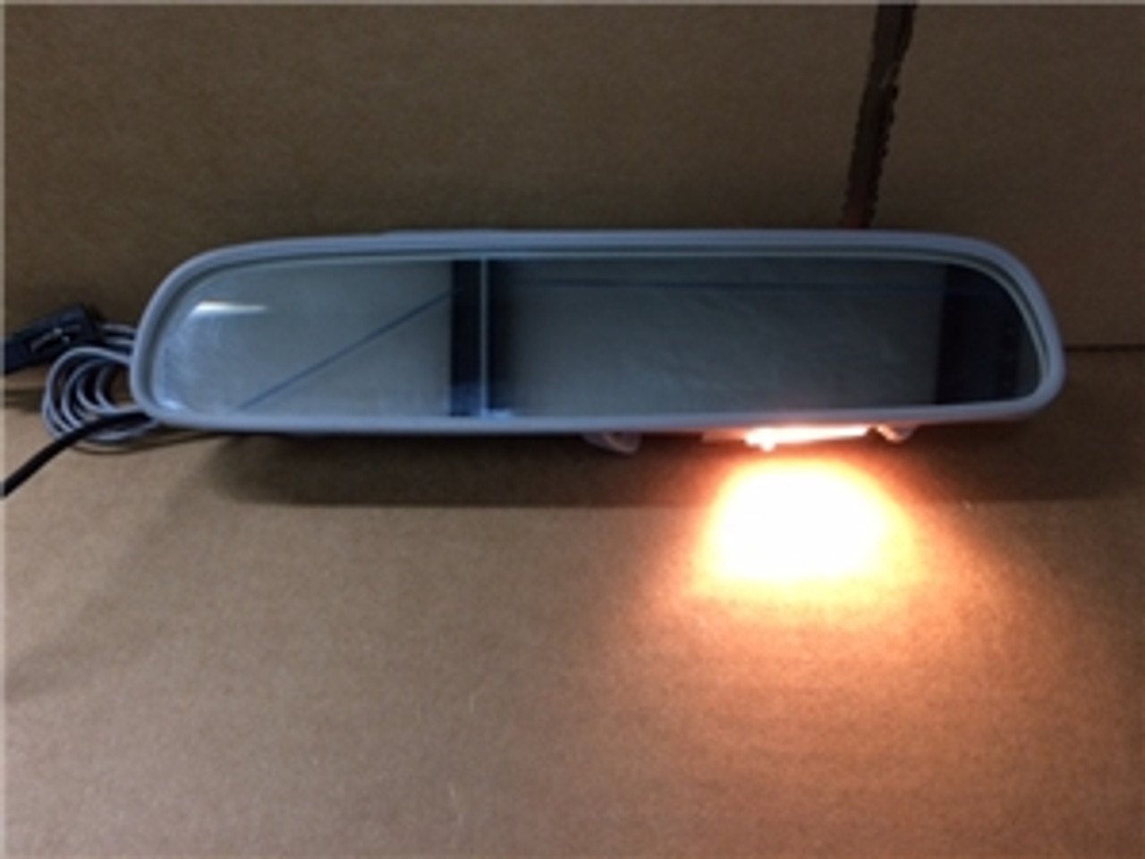 1964-67 Chevelle or El Camino Inside Rear View Mirror with Map Light (8")