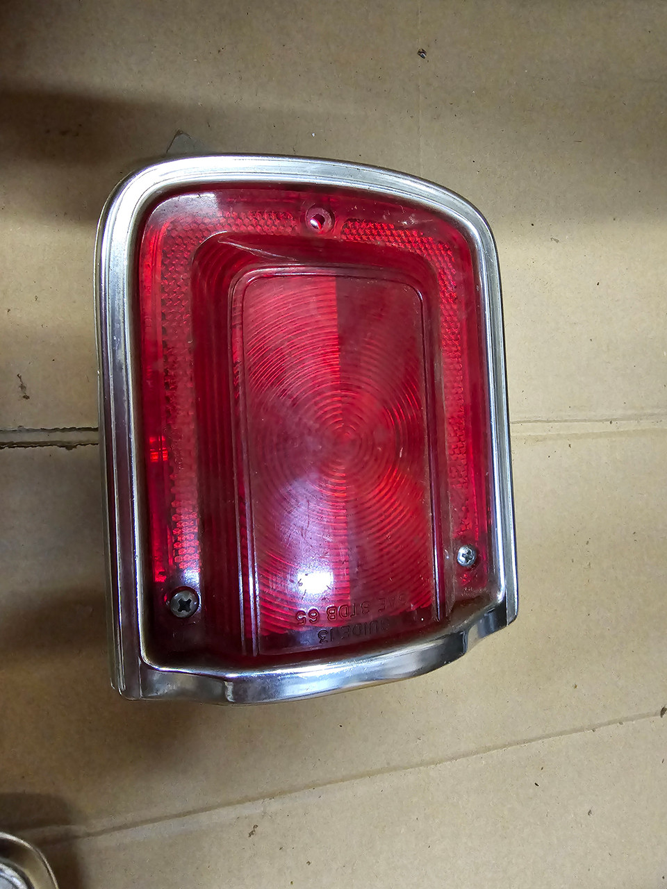 1965 Chevelle 300 / Z-16 Tail Light Lens Assembly (USED, Left only))