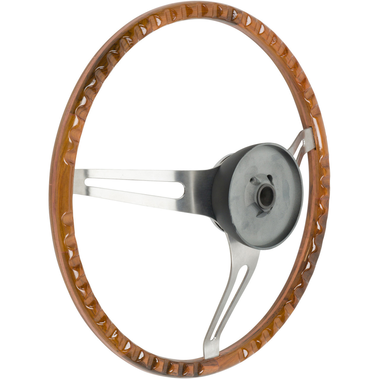 1969-72 Chevelle Teak "Comfort Grip" Style Steering Wheel