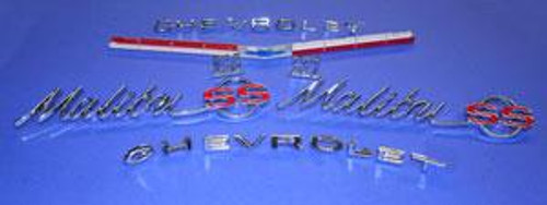 1964 Malibu SS Emblem Kit - Ausley's Chevelle Parts