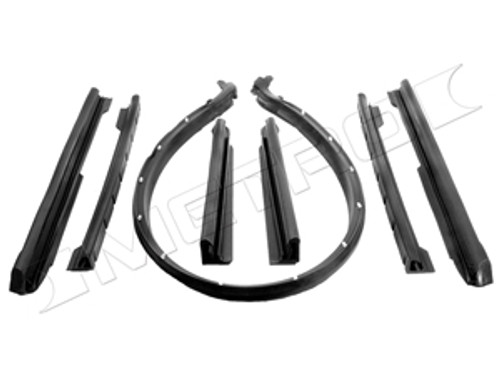1969-72 Ultimate Convertible Weatherstrip Kit (rubber package)