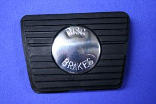 1964-72 Chevelle, El Camino Rubber Manual Disc Brake Pedal Pad Cover 1964-72 Chevelle, El Camino Rubber Manual Disc Brake Pedal Pad Cover